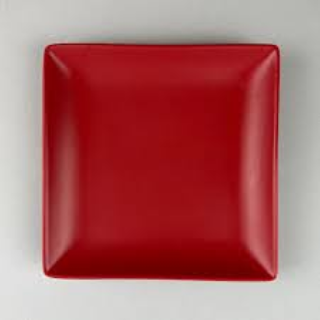 REDBERRY 11.5'' SQUARE PLATE PLAIN